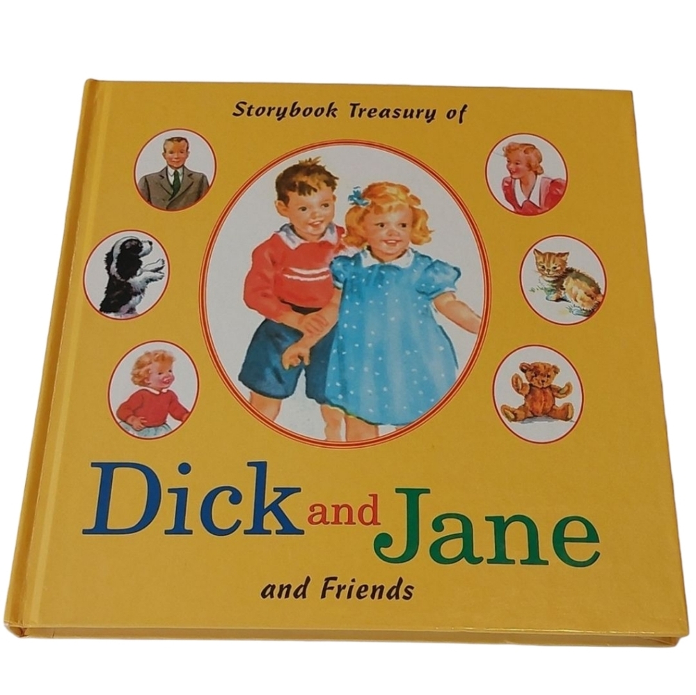 Vintage Dick and Jane and Friends Storybook Treasury EUC